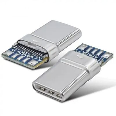 PD 3.0 USB 3.1 Typ C Männlicher Stecker 5 Pins Löterung für DIY USB C Kabel
