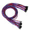 Flach 2.0mm weiblich zu weiblichem Jumper Wire Dupont Cable für 3D Drucker 4PIN