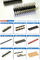BAD 90 Reihe PA9T einzelner Verdoppelunggrad Stift Verbinder Stift Header 1,27 Millimeter-Neigung