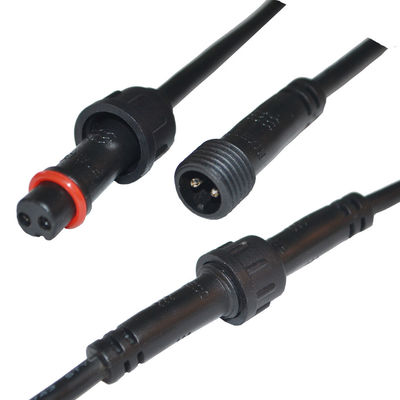 Wasserdichte elektrische kundenspezifische Kabel 3P 4P 5P IP68 M12 LED