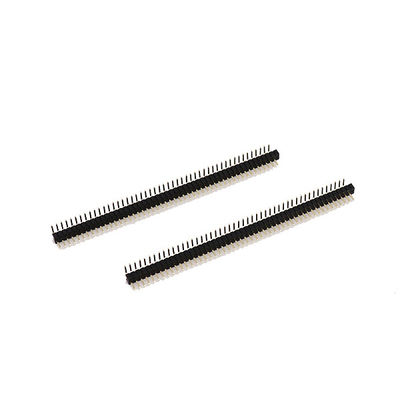 1.27mm Neigungs-Mann Stift Header Verbinders Right Angle für elektrische PWB-Leiterplatte