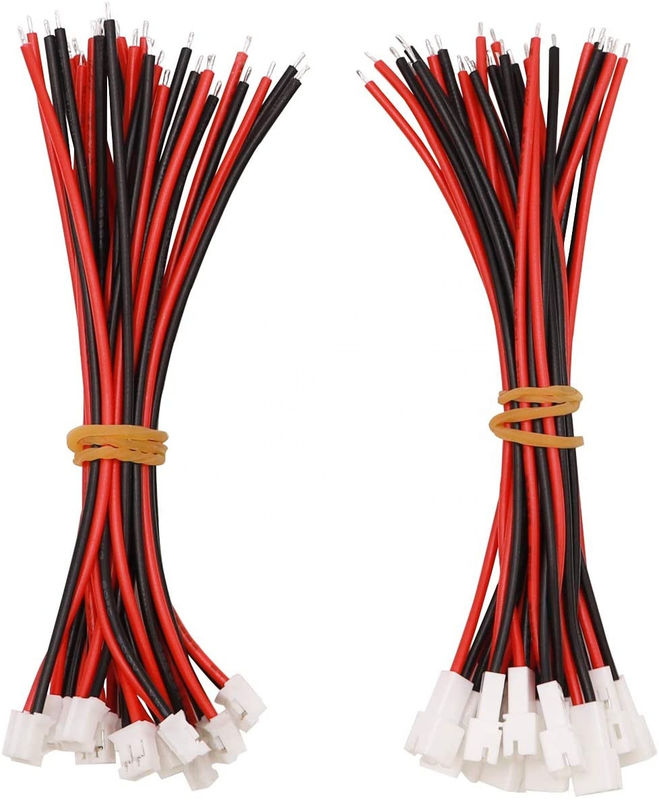 Mikromini-elektronischer Kabelbaum 2 Pin Connector Plug Male Silicone JST pH XH2.0