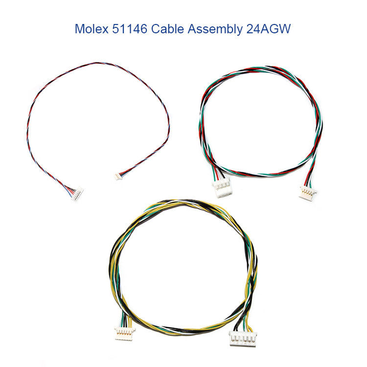 elektrischer Kabelbaum MOLEX 51146 1.25mm 5P 6P mit Wohnungs-Halter A1254 SMD