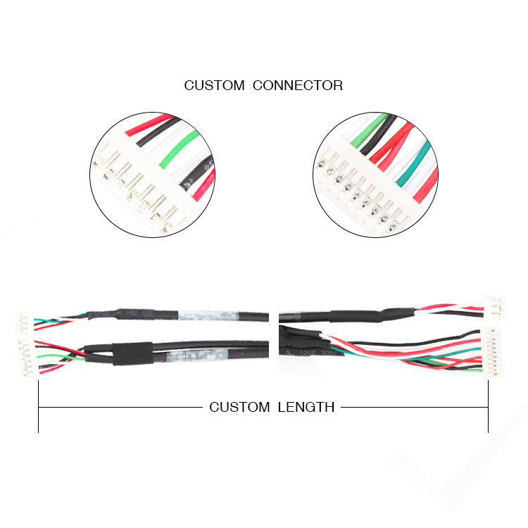 Kabel PHR-7P PHR-4 PHR-3 PHR-2 PH2.0 des Kabelbaum-JST