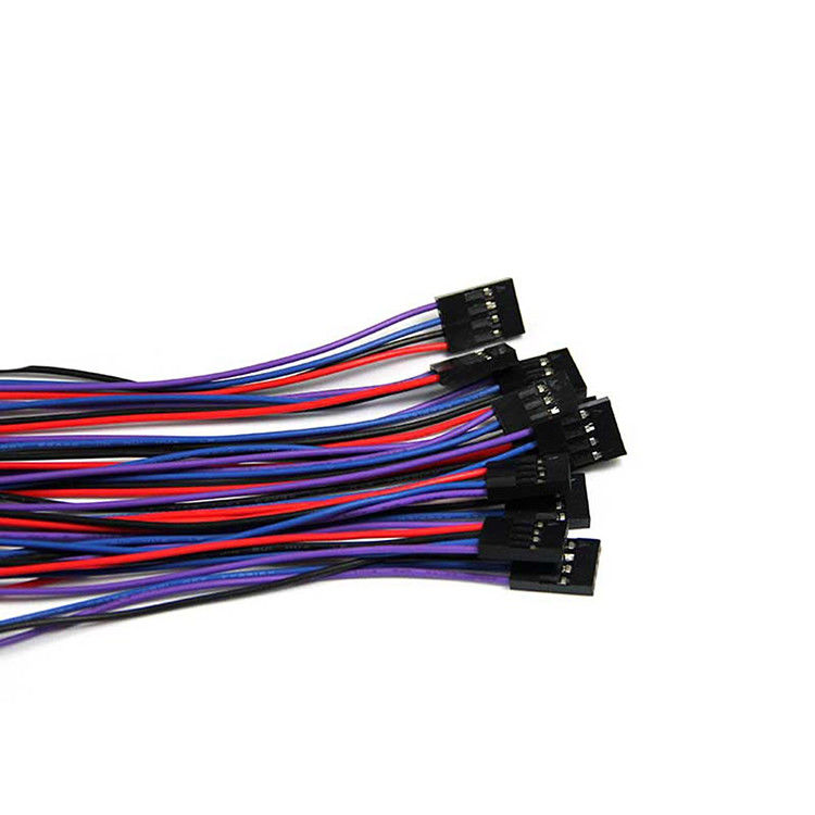 Flach 2.0mm weiblich zu weiblichem Jumper Wire Dupont Cable für 3D Drucker 4PIN