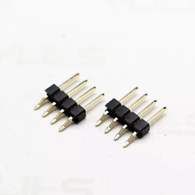 Rechtwinklige gebogene Reihe SMTs einzelne Plastikpositionen 2-40pin Pin Headers 2.54mm