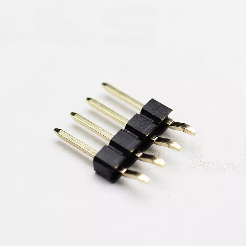 Rechtwinklige gebogene Reihe SMTs einzelne Plastikpositionen 2-40pin Pin Headers 2.54mm