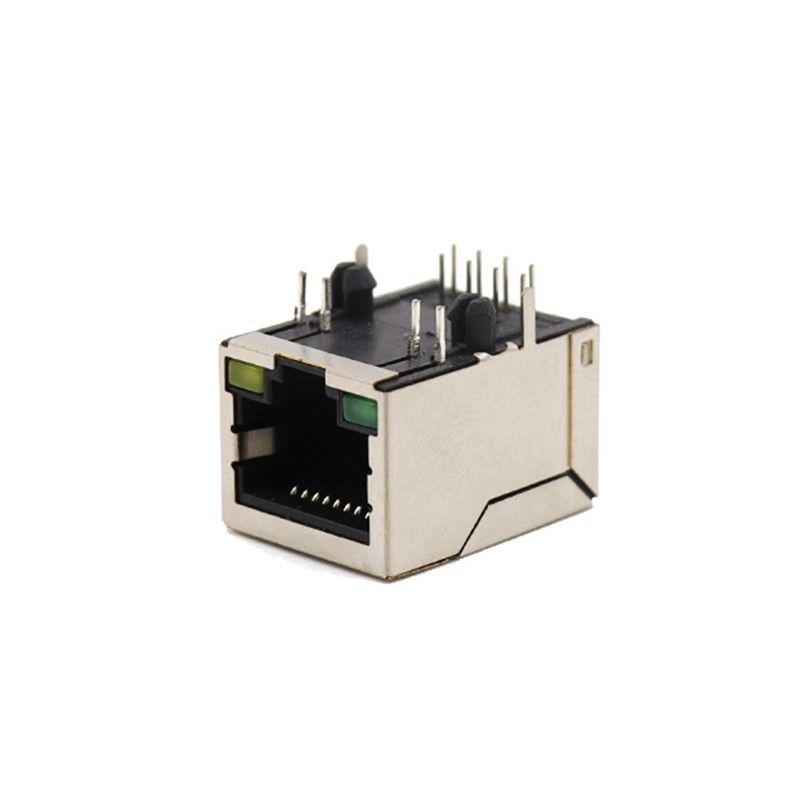 Des neuen Typs Kopf Seat des Netz-Sockel-RJ45 Jack Connector Bring Lamp Crystal steckt fest