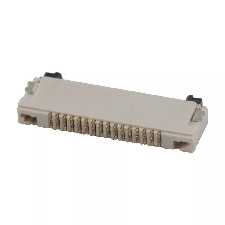 1,5 H rechtwinkliger FPC-Steckverbinder mit 0,5 mm Rastermaß, SMT-ZIF-Typ, 4-60-polig