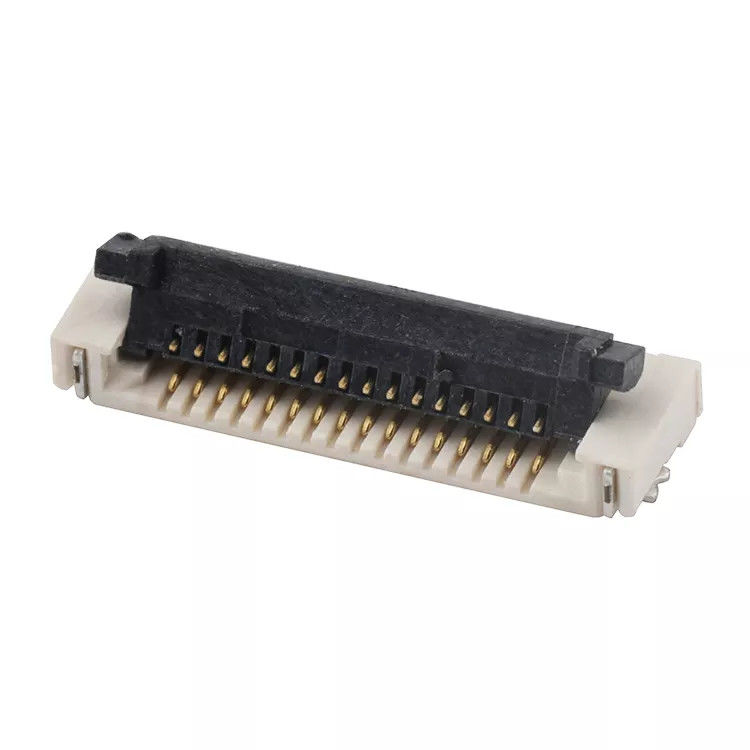 1,5 H rechtwinkliger FPC-Steckverbinder mit 0,5 mm Rastermaß, SMT-ZIF-Typ, 4-60-polig