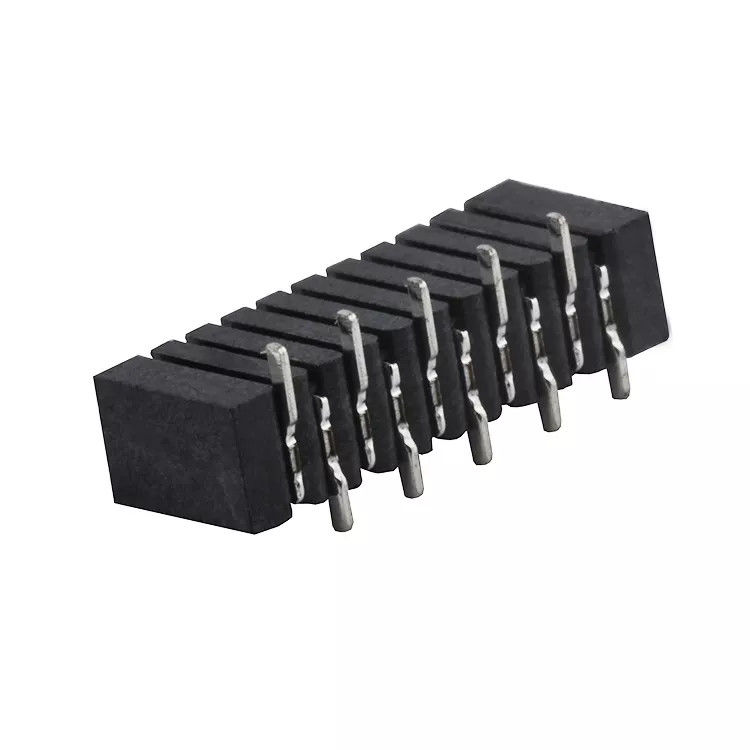 Schwarzer 1,0-mm-Raster, umkehrbarer Kontakt, vertikaler SMT-Typ FPC-Steckverbinder Bar-to-Bar