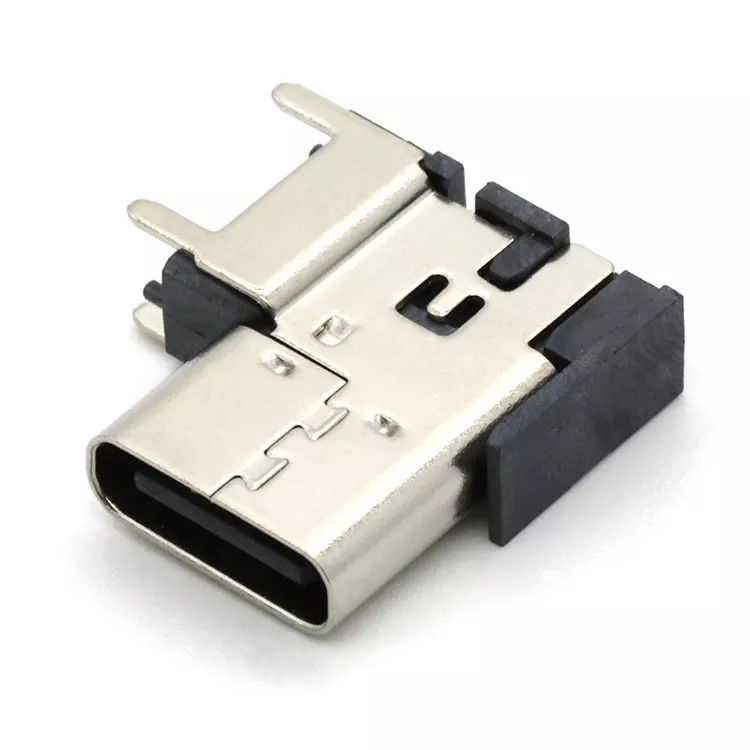 Aufrechte Seite USB 3.1 Typ C Anschlüsse Buchse 16Pin