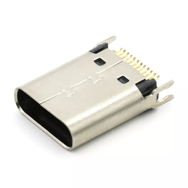 Buchse 24P USB 3.1 TYPE C Anschlüsse 180 Grad für 1,0 mm PCB