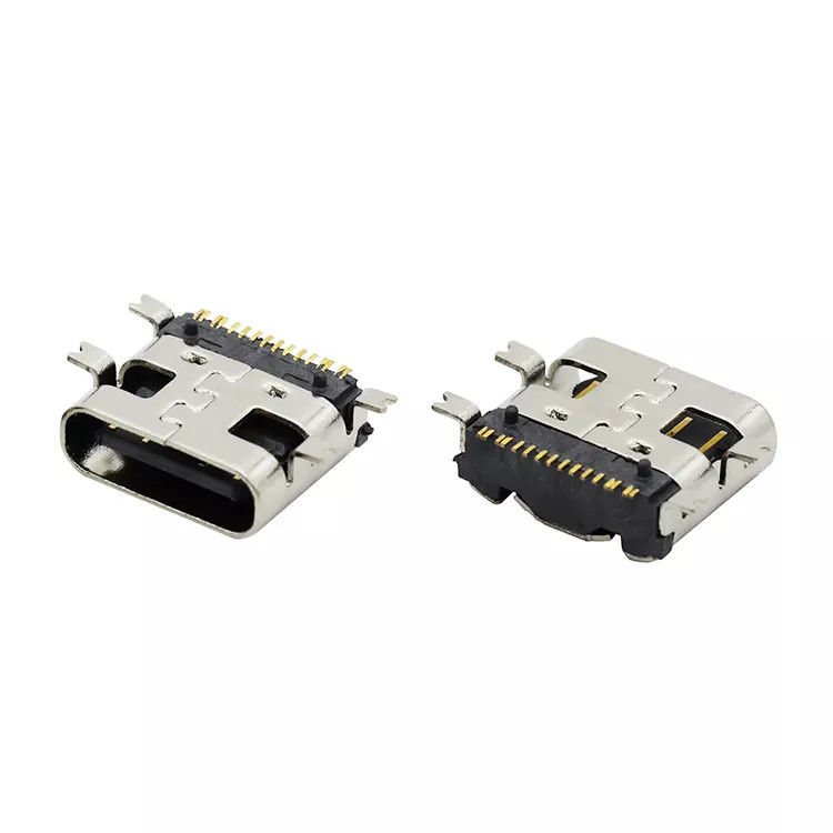 16-polige USB 3.1 umkehrbare Buchse Typ C-Buchse SMT