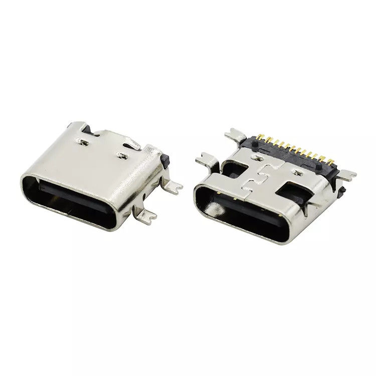 16-polige USB 3.1 umkehrbare Buchse Typ C-Buchse SMT