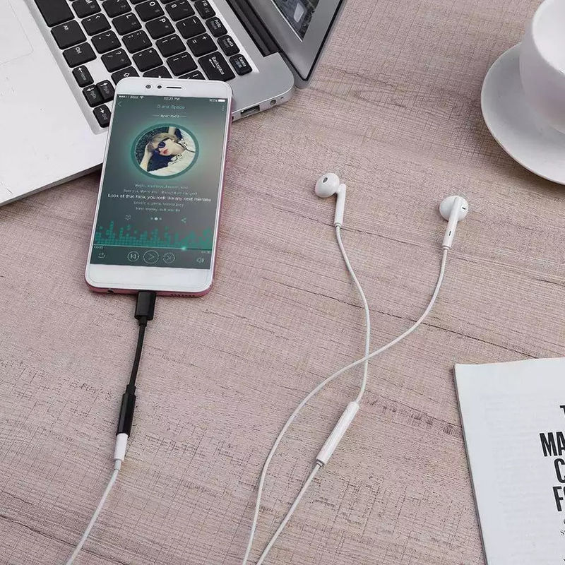 Typ C auf 3,5-mm-Kopfhörerkabeladapter USB 3.1 Typ C für Xiaomi Samsung Android