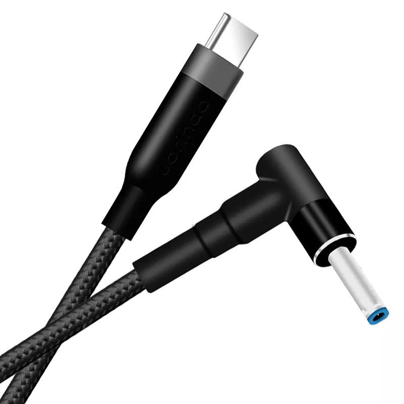 100 W DC 4,5 x 3,0 mm USB Typ C PD DC 4530 Stecker Konverter für Hp Notebook Charge