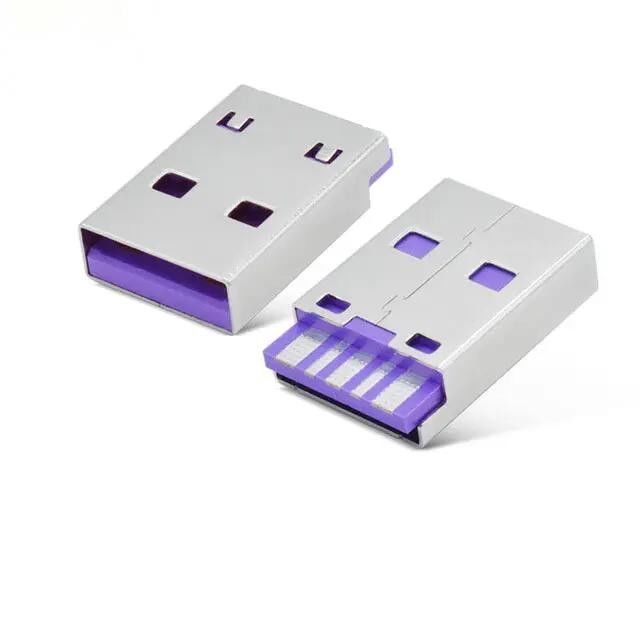 Wasserdichtes USB 3.1 Typ C 24-Pin weiblicher Steckverbinder Horizontale SMT DIP Montage Sinking Plate USB Steckdose