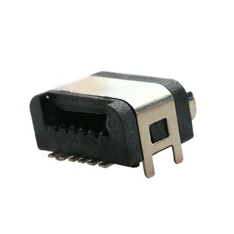 IP67 Wasserdichter USB-Anschluss 6-poliger horizontaler Oberflächenmontage-USB-Typ-C-Buchsenanschluss