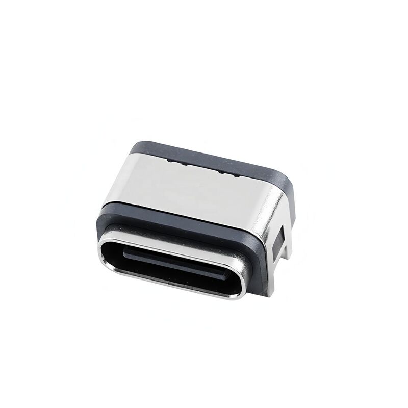 Typ C 16-Pin Buchse Horizontal SMT Montage Wasserdichter USB-Anschluss 5A 20V