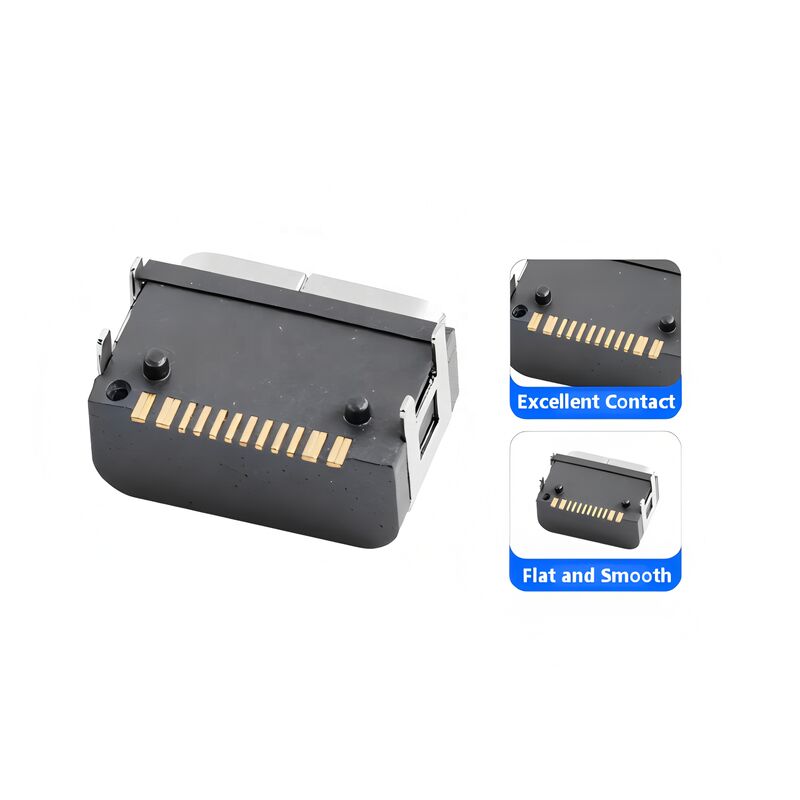 Typ C 16-Pin Buchse Horizontal SMT Montage Wasserdichter USB-Anschluss 5A 20V
