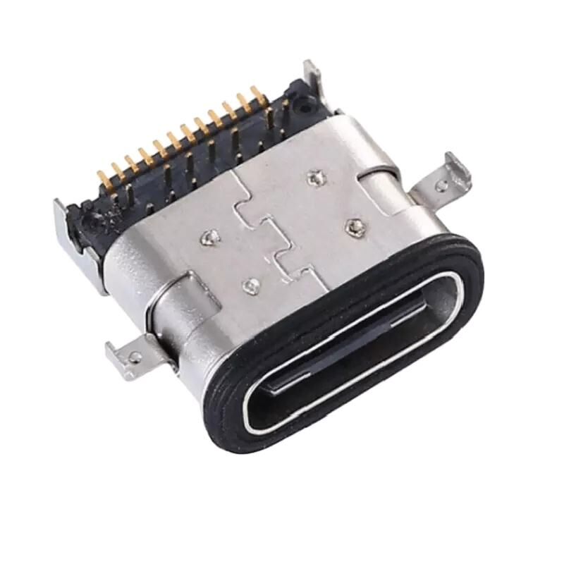 USB Typ C Stecker IP67 Wasserdicht Mid Mount USB Typ C 3.0 SMT Through Hole Vertikaler USB Stecker