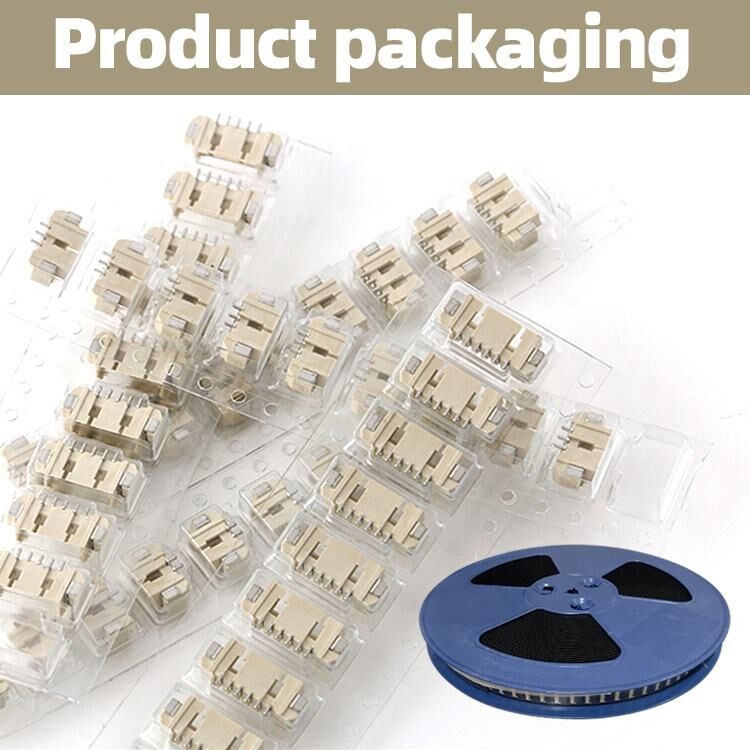 Wired to Board SMD Connector PH 2,0 mm 6pins SMT vertikaler Waferanschluss mit Abdeckung