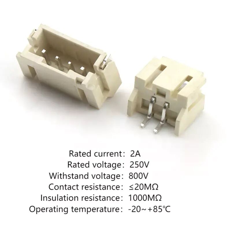 Wired to Board SMD Connector PH 2,0 mm 6pins SMT vertikaler Waferanschluss mit Abdeckung