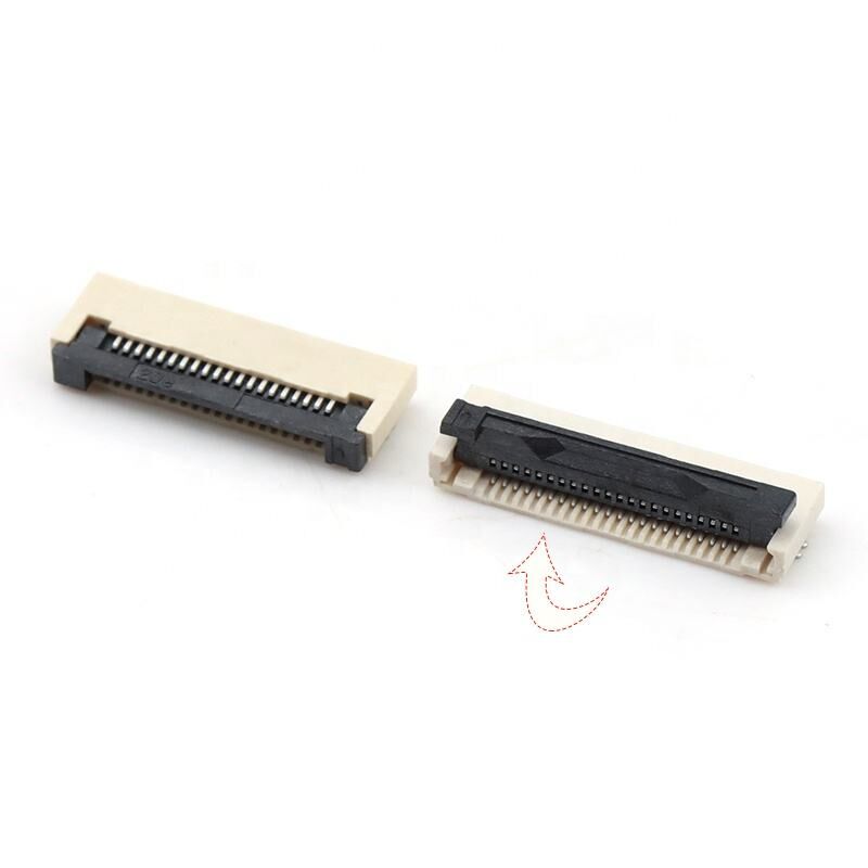FPC-Anschluss Horizontale Flip-lock ZIF Typ H2.0mm 4-60pin 0.5mm Pitch FPC/FFC-Anschlüsse