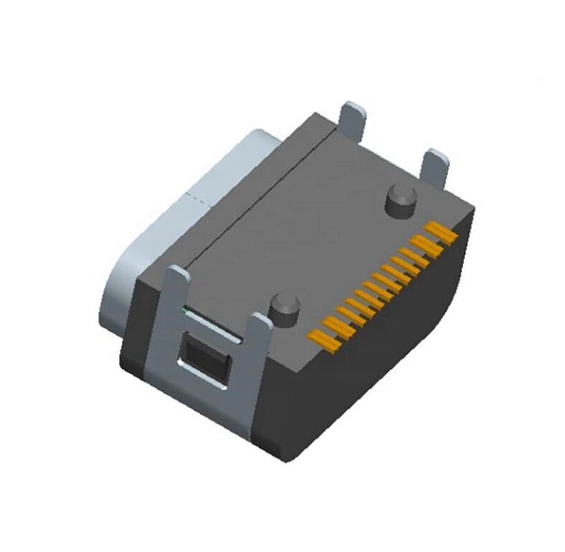 16-polige USB-Buchse, wasserdicht, Typ-C-Buchse, SMT, IPX7
