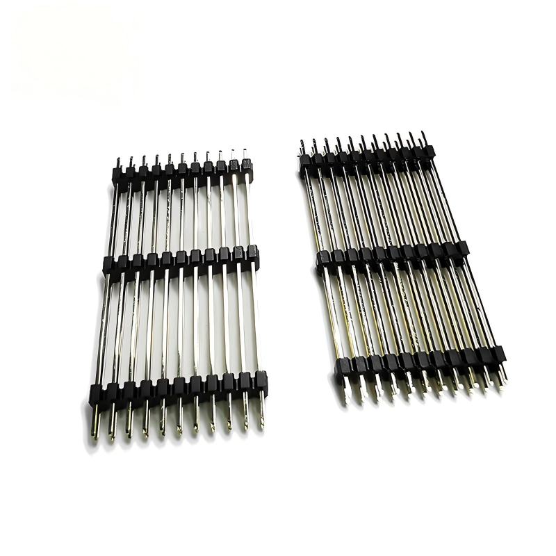 1,27mm rechtwinkliger Pitch Einzel- und Doppelreihen 40-poliger PCB-Buchsenleisten-Steckverbinder