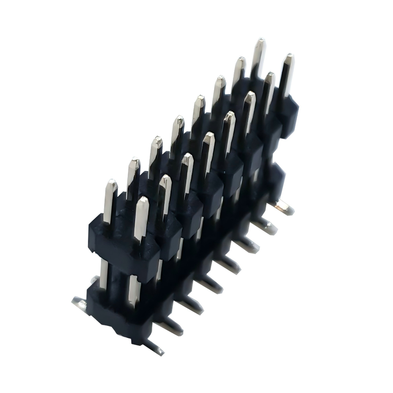 2,54mm Rastermaß Doppelte Reihe Stiftleiste Buchse Stecker SMT Typ