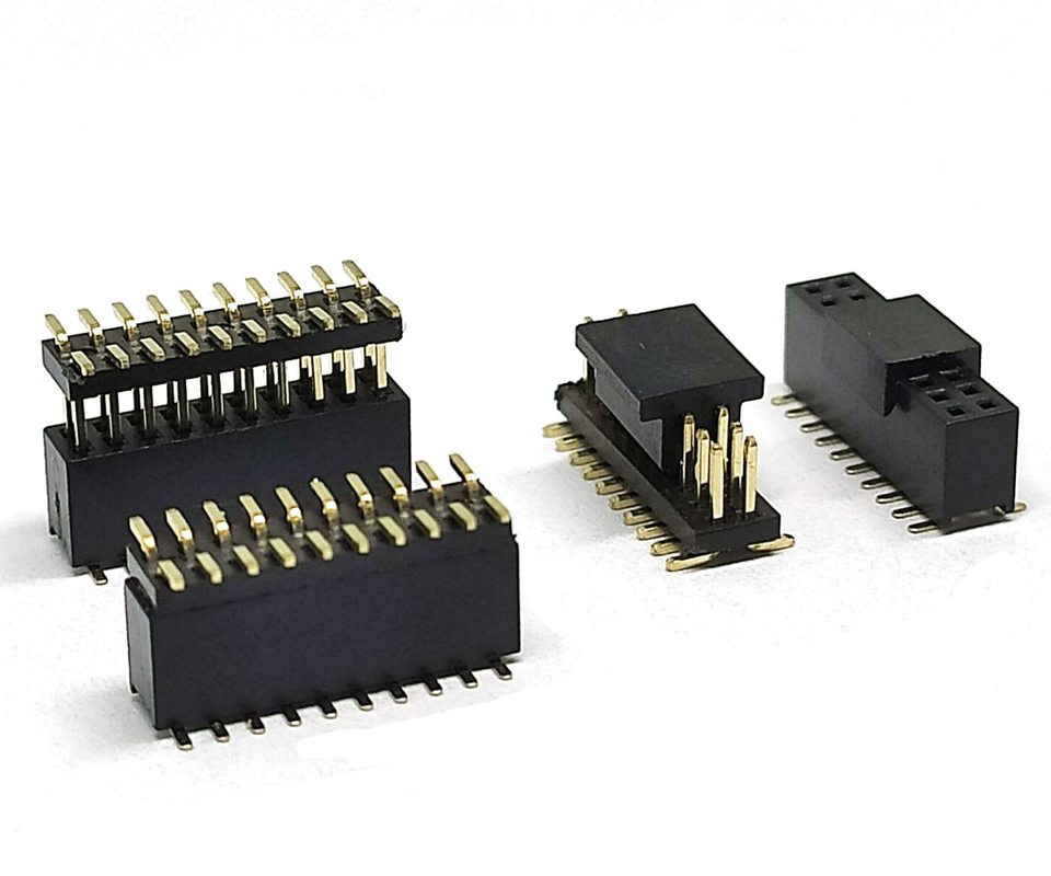 1.27mm Pitch 20 Pin Weiblich Männlich SMT Typ PCB Steckdosen-Pin-Header