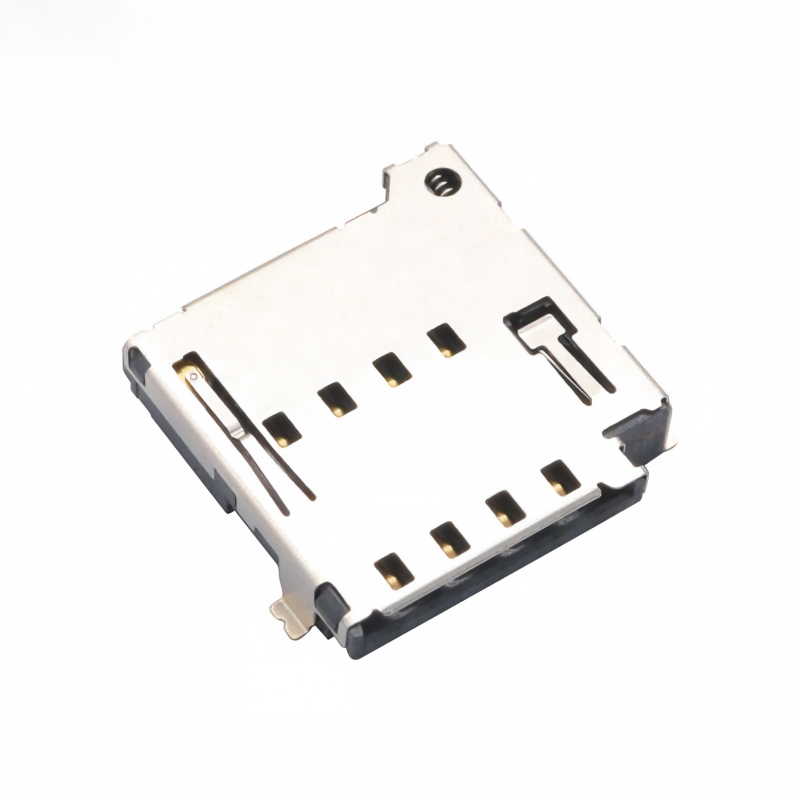 Anticrush-Edelstahl-Schale 5000 Einfügungen 8-Pin Micro SIM Steckdose Anschluss