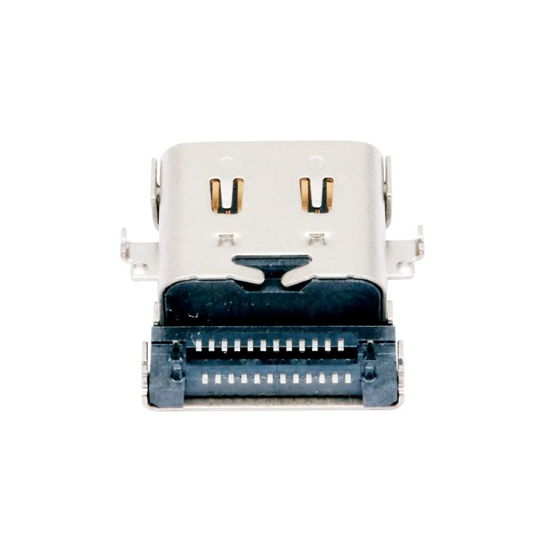 Individuell angepasst Typ-C USB 3.2 40 Gbps Wasserdicht U4 24 Pin SMT DIP PCB Weiblicher Stecker Goldbeschichtung 5A Strom