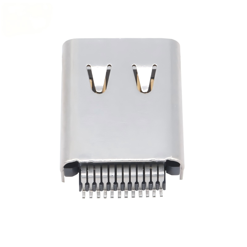 Kundenspezifischer USB 3.2 Typ-C-Steckverbinder 40 Gbit/s wasserdichte U4-Buchse 24-polig SMT DIP PCB Buchse/Stecker Fabrik