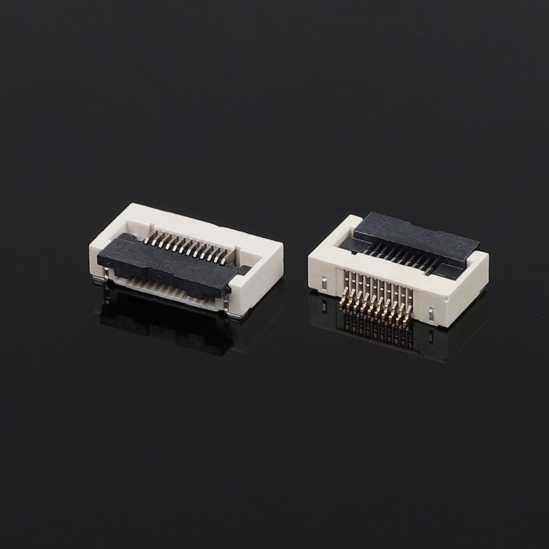 0.5mm Pitch Butterfly Lock FFC/FPCH Stecker Horizontale Unterverbindung mit 2,55 H Höhe Flip Cover für Flat Flex Electronics