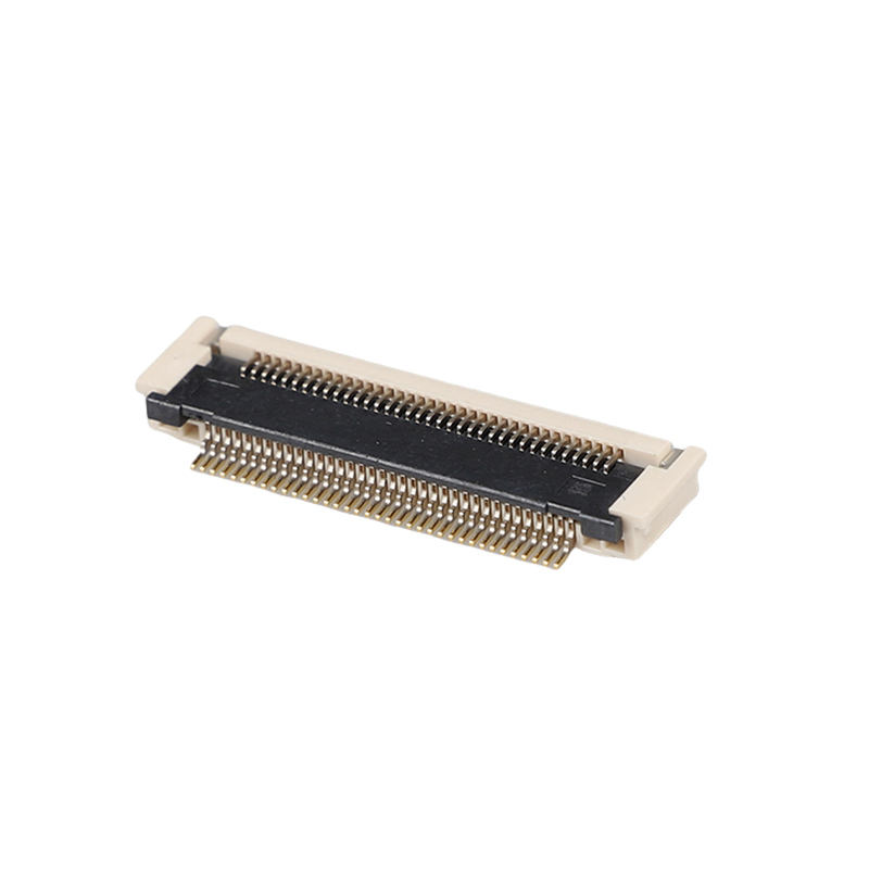 Vergoldeter FPCFFC-Stecker mit 0,5 mm Rastermaß, 2,7H Post-Pressure Horizontal SMD 10-68Pin 50V 0,5A