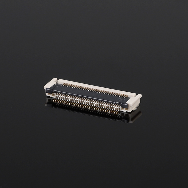 Vergoldeter FPCFFC-Stecker mit 0,5 mm Rastermaß, 2,7H Post-Pressure Horizontal SMD 10-68Pin 50V 0,5A