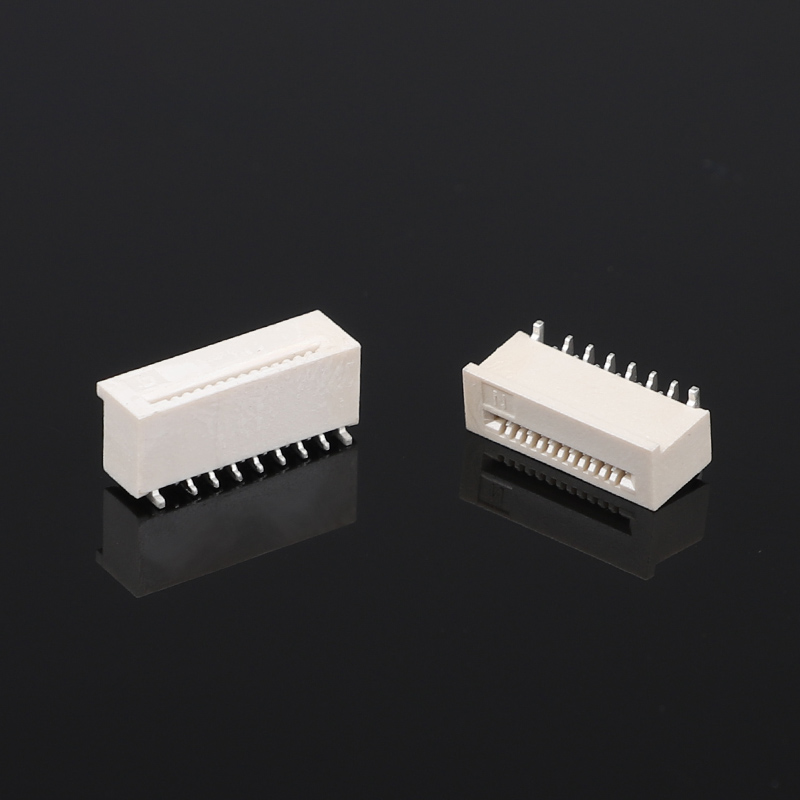 0.5mm Pitch Vertical Unlocked SMD Misalignment Pin FPC Flat Wire Socket FFC/FFC Connector for Flat Flex Unlocking Flex Connector
