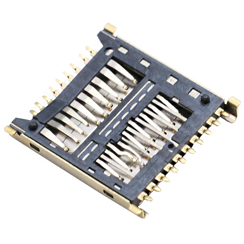 19-Pin 3-in-1 Micro SD UHS II UFS Kartensteckverbinder SMT Höhe 1,6 mm Edelstahl USB für bessere Lesbarkeit Suchmaschine