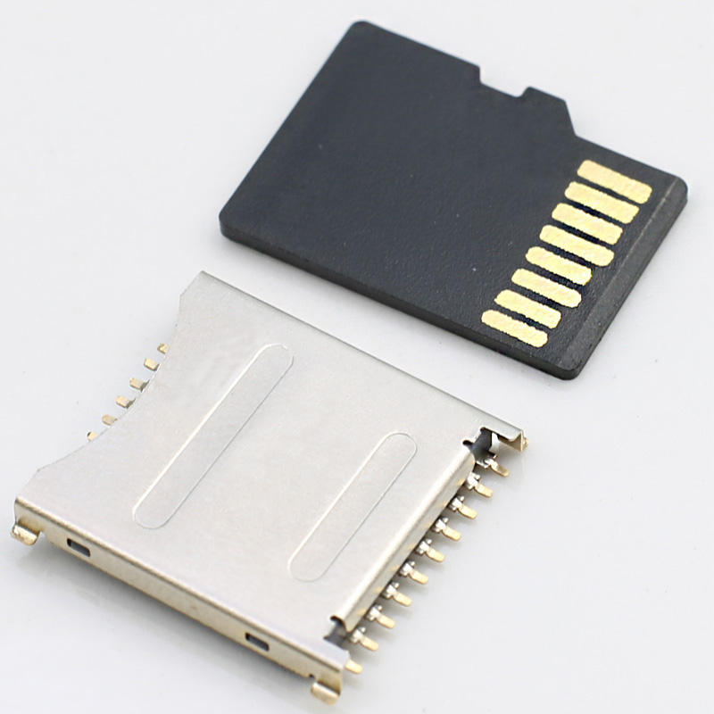 19-Pin 3-in-1 Micro SD UHS II UFS Kartensteckverbinder SMT Höhe 1,6 mm Edelstahl USB für bessere Lesbarkeit Suchmaschine