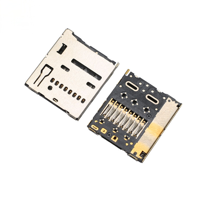 Replacement of JAE ST11S008V4HR2000 Push-Push Type Micro SD Card Connector TF Card Slot for Phone Camera-for PCB