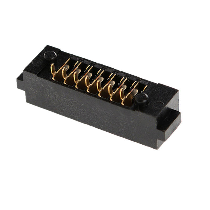 7-PIN Fingerabdruckschloss Batteriehalter Stecker 2,0mm Raster Einsteckklinge PBT Material Phosphorbronze Kontakte
