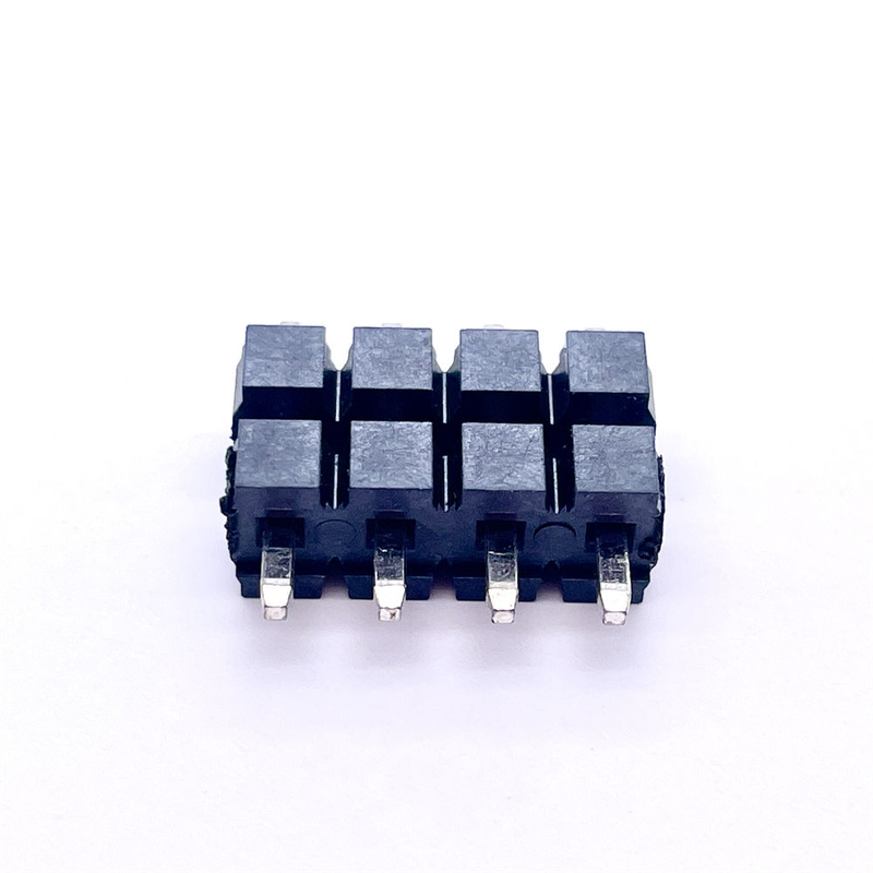 3.96mm Pitch Single Row Double Plastic 4-pin Straight Pin Header Connector