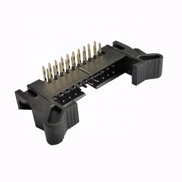 Eingehüllte Neigung 32p Ejektor-Doppelreihen-Stift Header Right Angle Header-Verbindungsstück-2.0mm