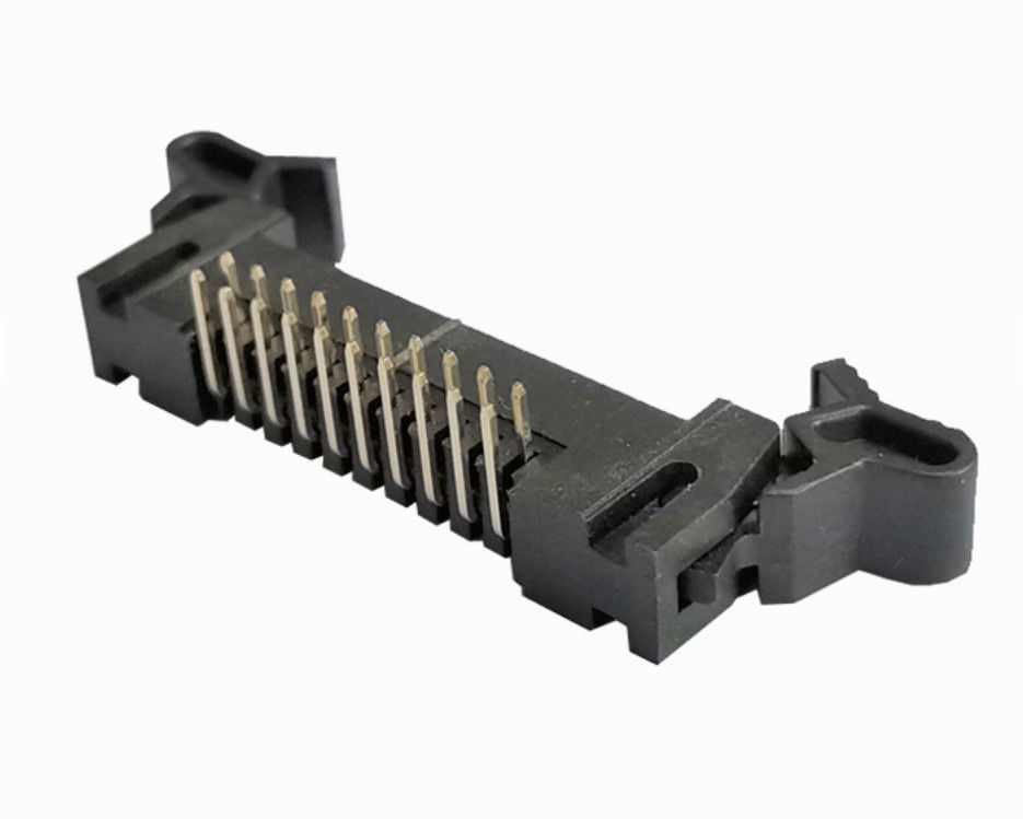 Eingehüllte Neigung 32p Ejektor-Doppelreihen-Stift Header Right Angle Header-Verbindungsstück-2.0mm