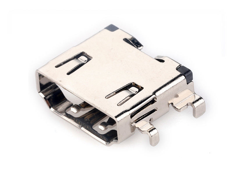 Unter Brett-Sockel 19 Stift-BAD-weiblichem PWB verkabeln HDMI Verbindungsstücke 1.8mm für Fernsehen