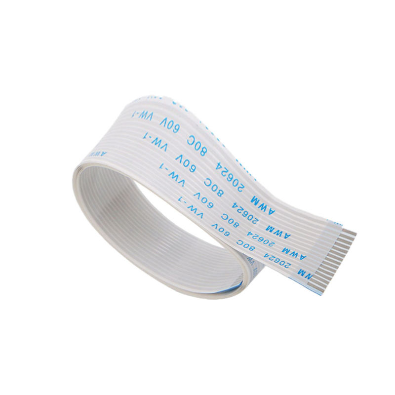 0.5mm flexiblr kundenspezifischer FFC Flachkabel 50 Stift AWM 20624 80C 60V VW-1