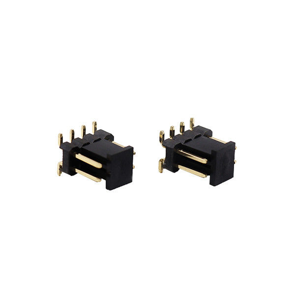 2.54mm Neigungs-Mann-PWB Stift Header Verbinders Double Row SMD mit Kappe
